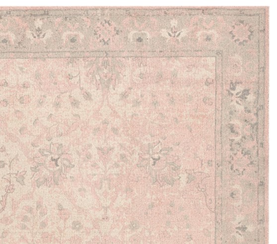 Monique Lhuillier Printed Rug - Blush Pink | Pottery Barn Kids