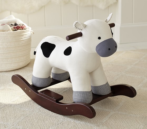 plush rocking cow