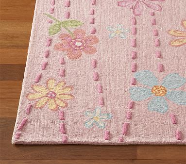 Daisy Garden Rug | Pottery Barn Kids