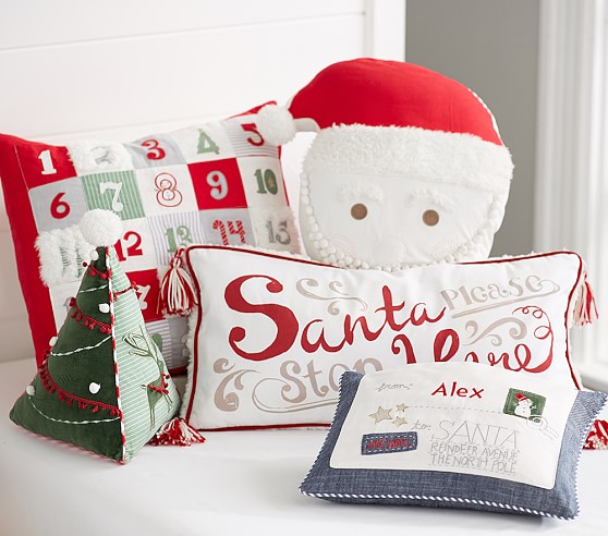 Holiday Decorative Pillows Pottery Barn Kids