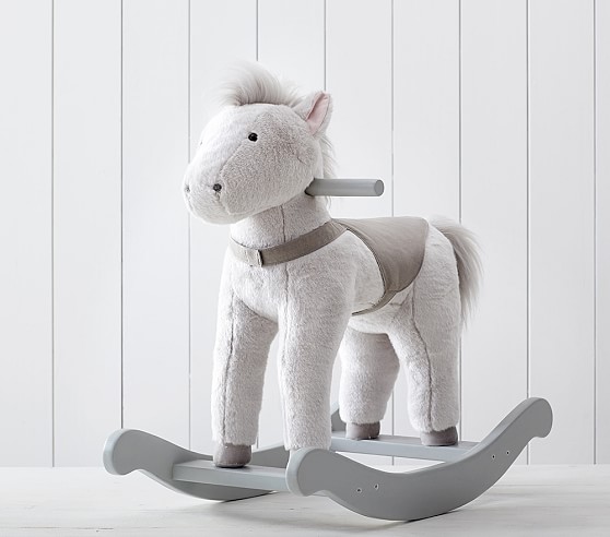 pottery barn horse rocker