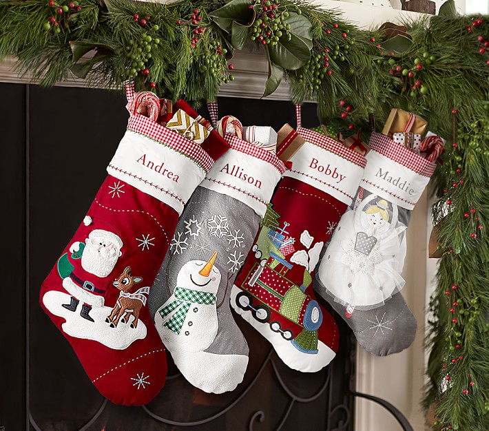 Stocking Template Stocking Family Personalized Greetings By Rifle