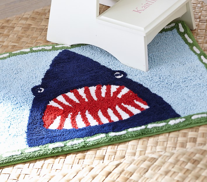 Shark Bath Mat Pottery Barn Kids
