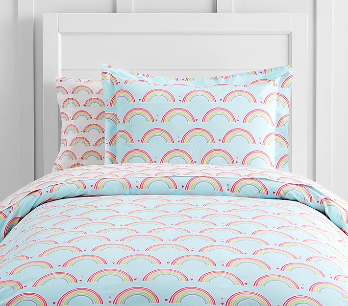 Twin Red Duvet Cover Pottery Barn Kids Rainbow Duvet Cover Twin Blue
