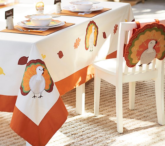 Thanksgiving Table Cloth | Pottery Barn Kids