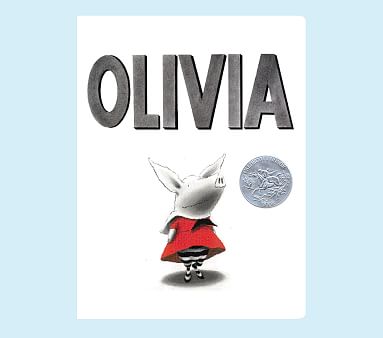 Olivia Board Book by Ian Falconer | Pottery Barn Kids