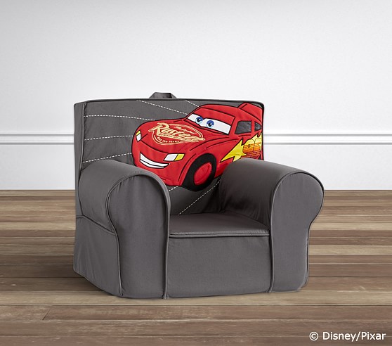 Disney•Pixar Cars Lightning McQueen Icon Anywhere Chair® | Pottery Barn ...